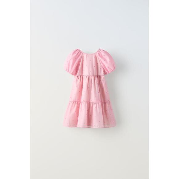 Zara Other - TIED POLKA DOT DRESS